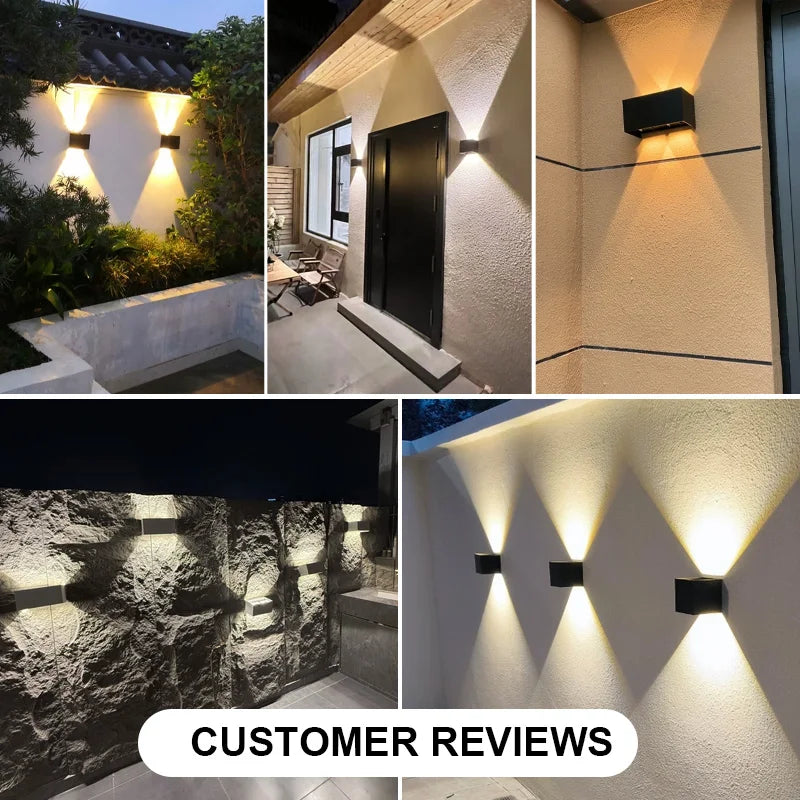 Pumous Dual-Directional Waterproof Outdoor LED Light