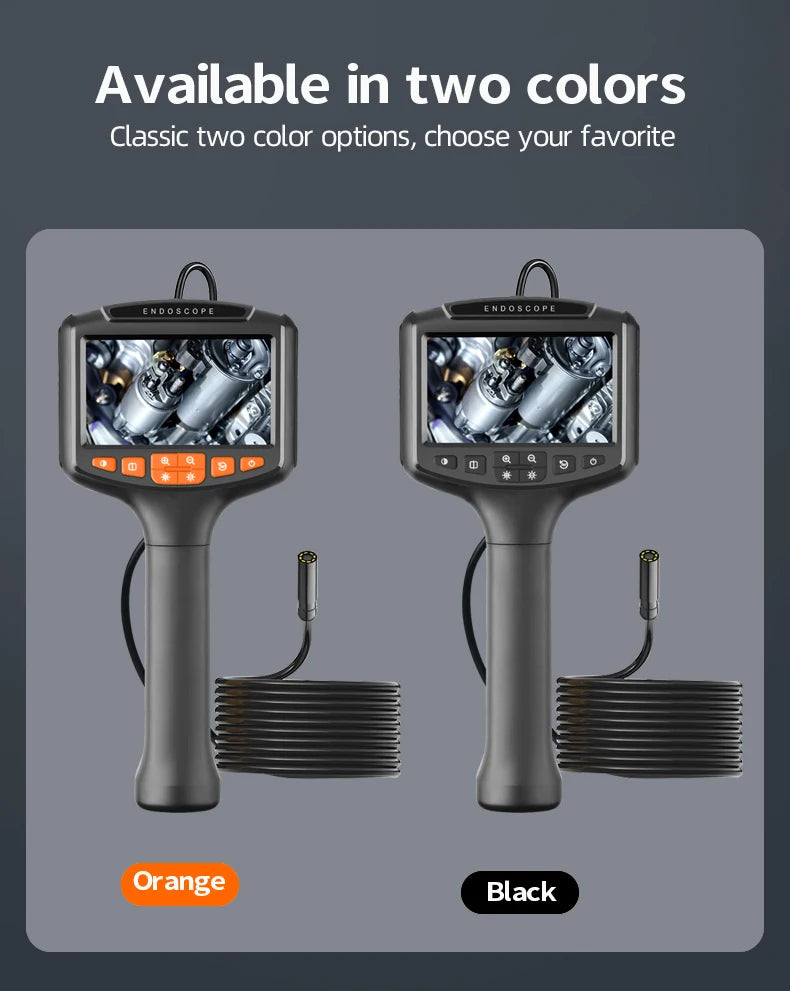 1080p Dual Lens Car Borescope - Automotive Inspection Endoscope Camera