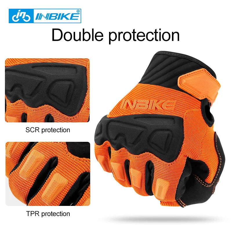 INBIKE Men's Touchscreen Cycling & Motorcycle Gloves