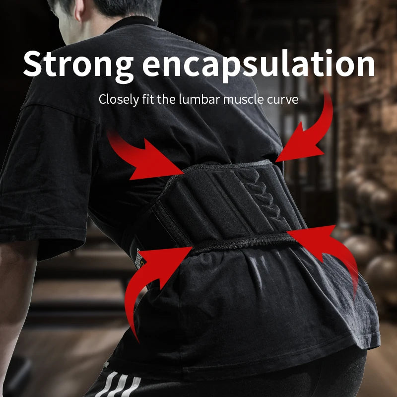 GOUNOD Weight Lifting Belt - Back Support for Gym, Squats, Deadlifts & Powerlifting