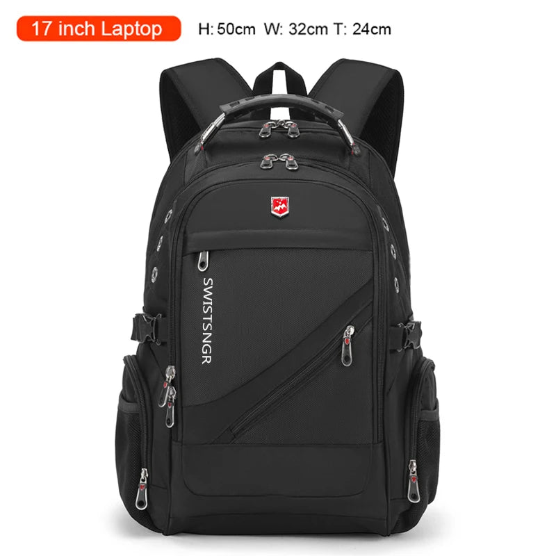 Vabena 2026 Waterproof Laptop Backpack - 17/20 Inch Travel & Everyday Rucksack for Men & Women