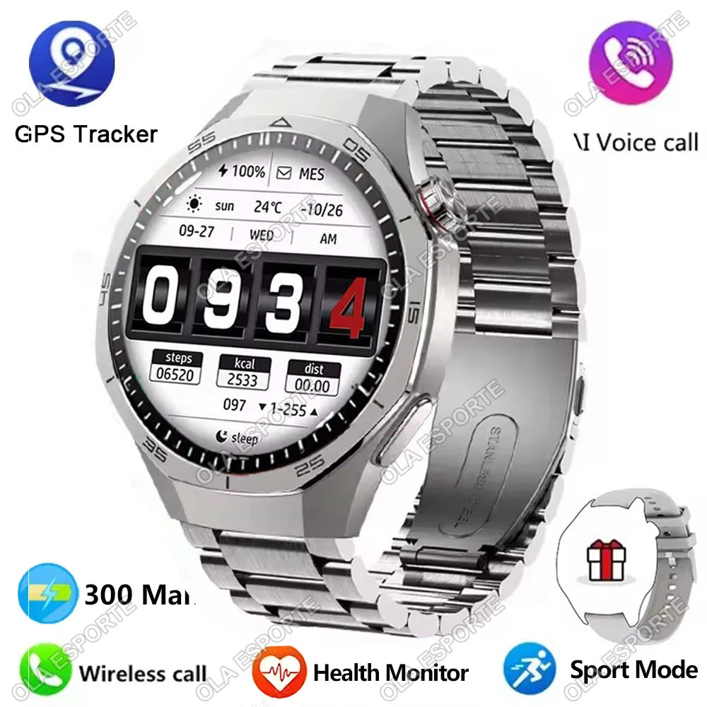 Vabena Watch 5 Pro GPS NFC Smartwatch | AMOLED Display