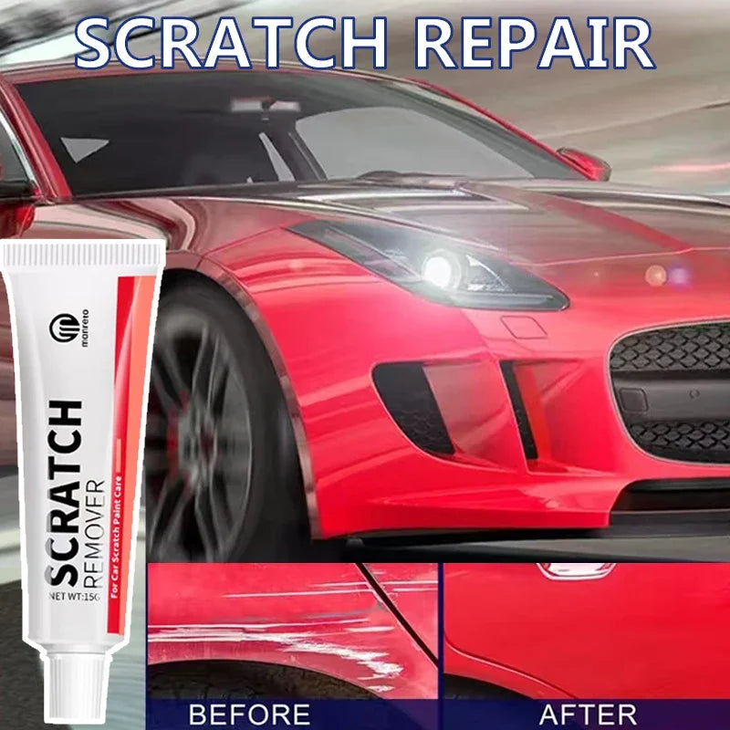 Car Scratch Remover Polish - Paint Repair Kit & Auto Care Tools