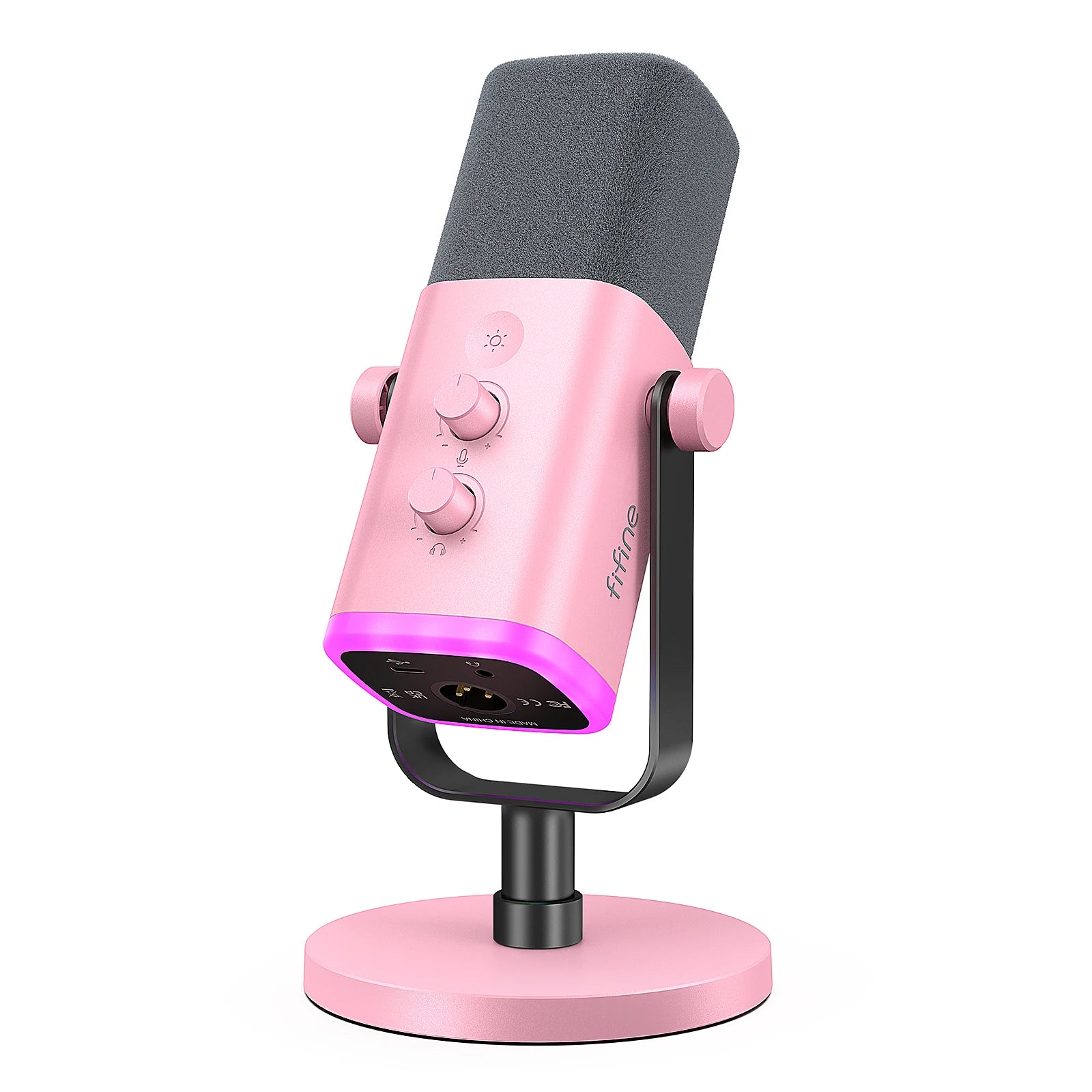 FIFINE AM8 USB/XLR Dynamic Gaming Microphone with Mute & Headphone Jack