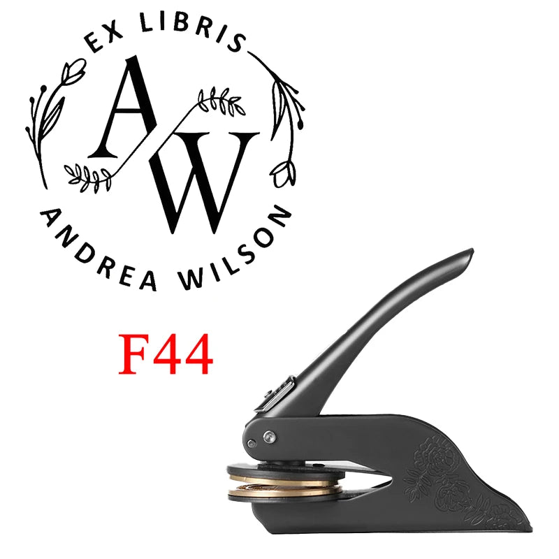 Custom Embosser Stamp for Books, Weddings & Invitations | DIY Seal