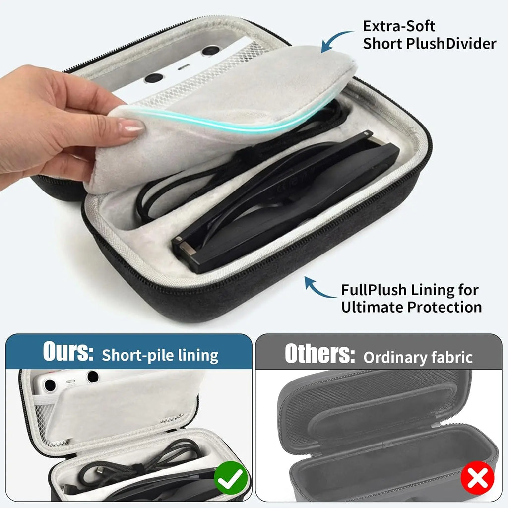 AR Glasses Hard Case for XREAL One Pro/Air/2, RayNeo Air 3s/Pro & Beam Pro 3 Box
