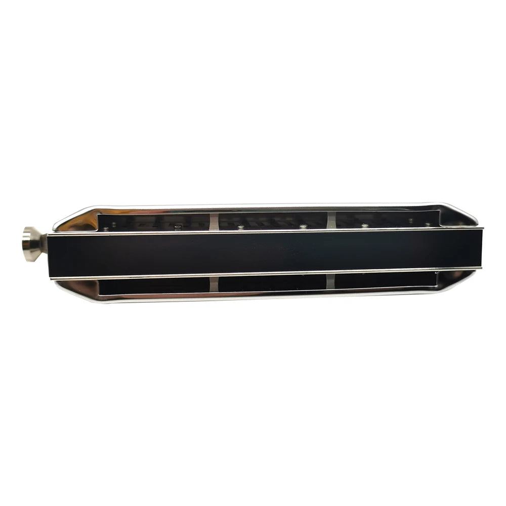 Professional Chromatic Harmonica C Key - 10 Holes, 40 Tones for All Ages