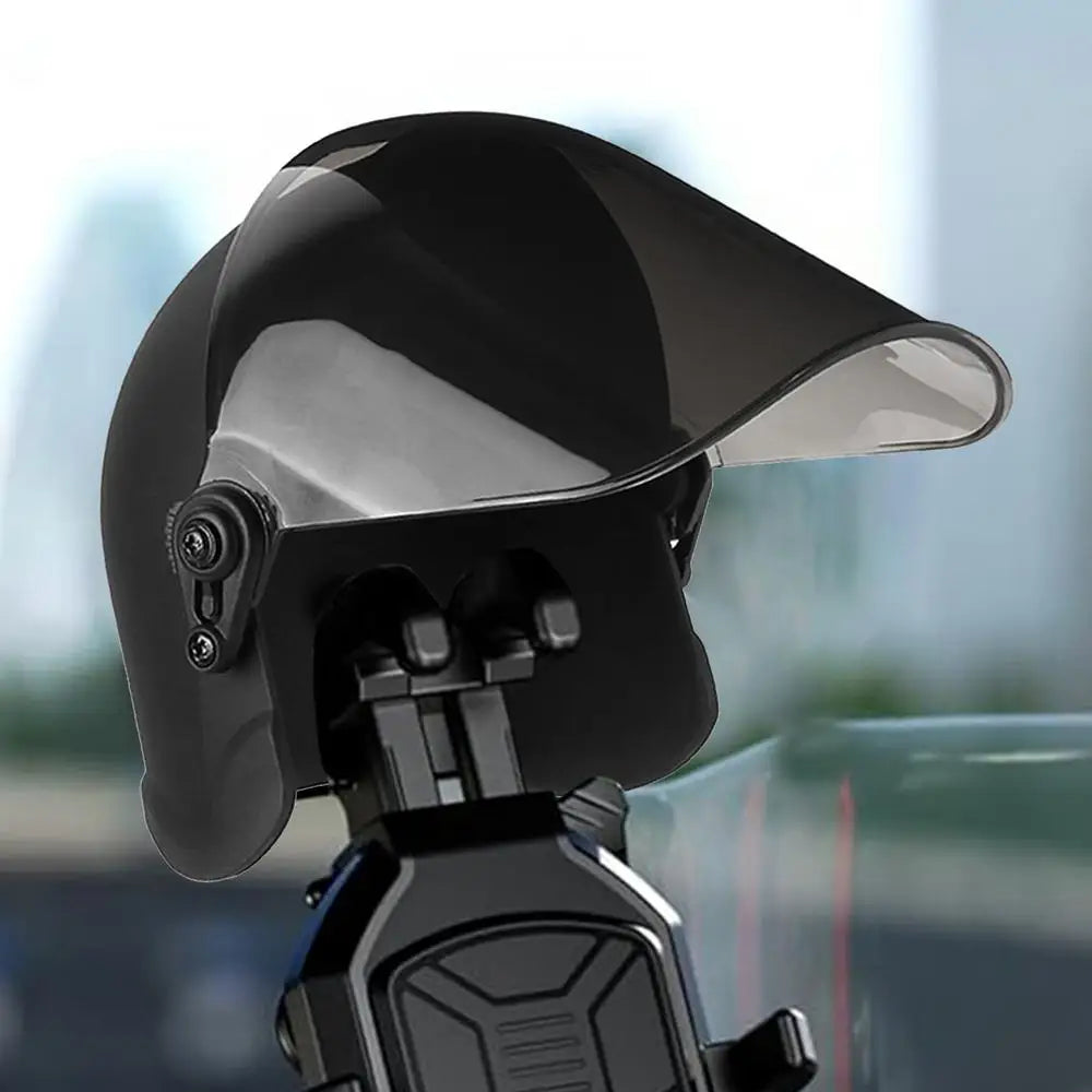 Motorcycle Phone Mount - Waterproof with Sunshade & Rain Protection