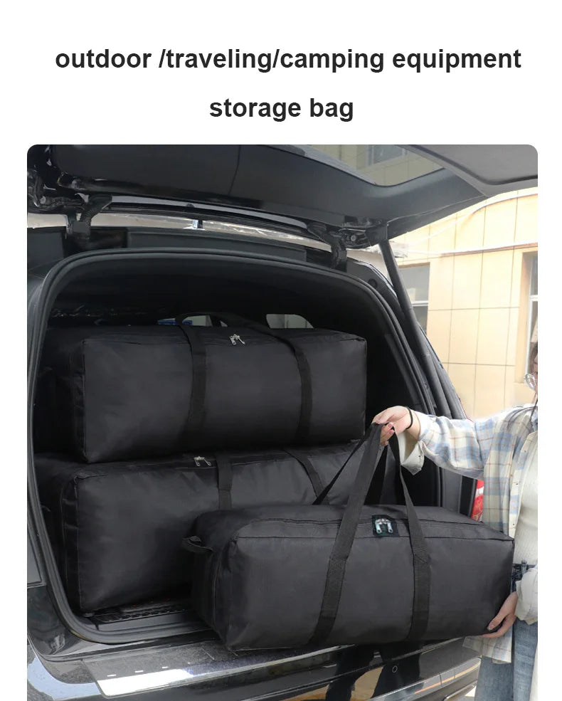 Vabena 1680D Waterproof Heavy-Duty Travel Duffle Bag - Large Storage