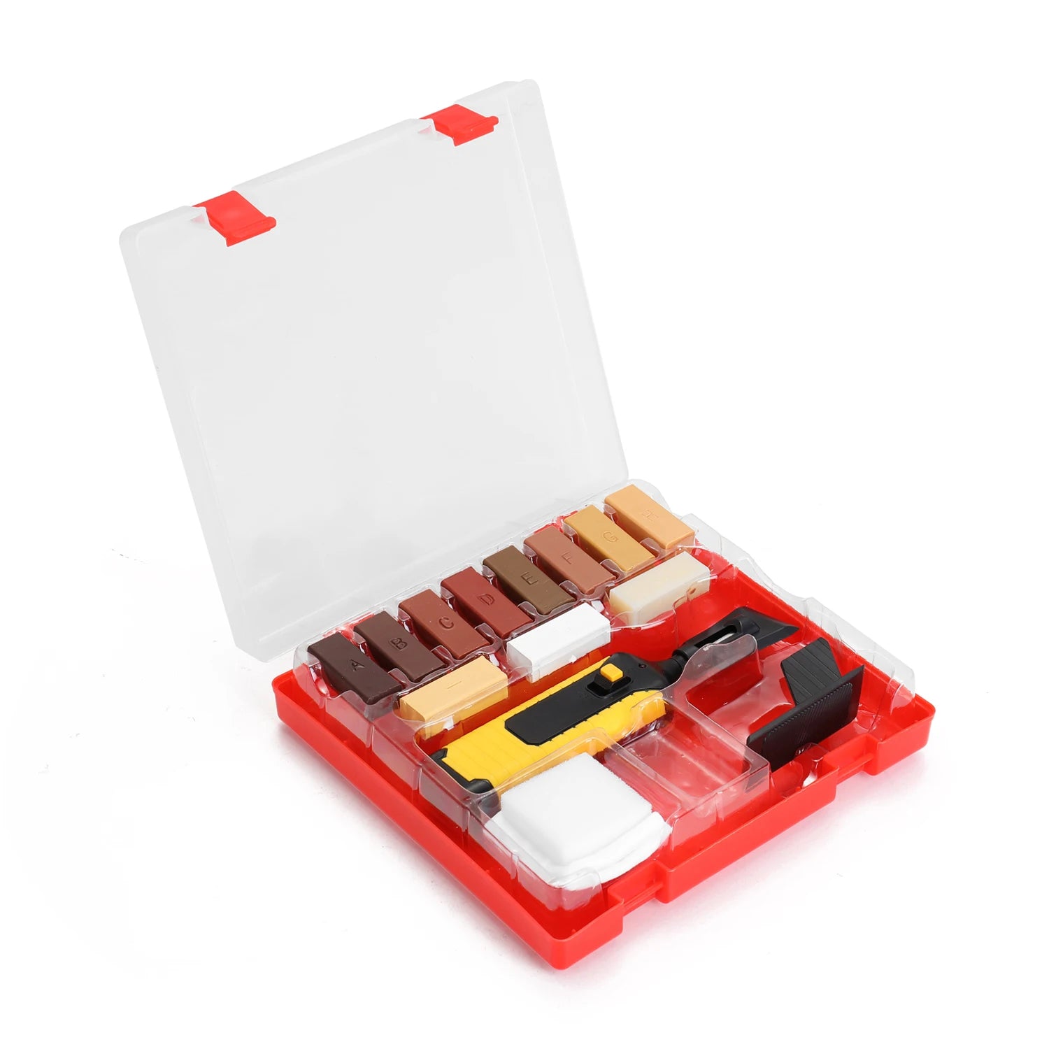 Laminate & Worktop Repair Kit - Wax System for Floors, Chips, Scratches