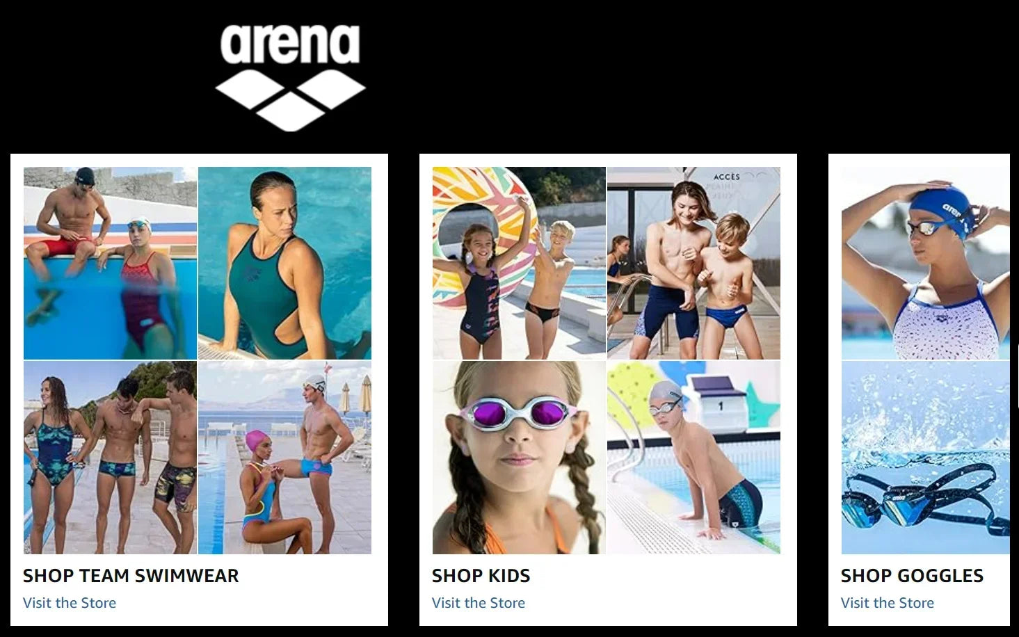 ARENA Professional Anti-Fog Swimming Goggles - UV Protection for Adults