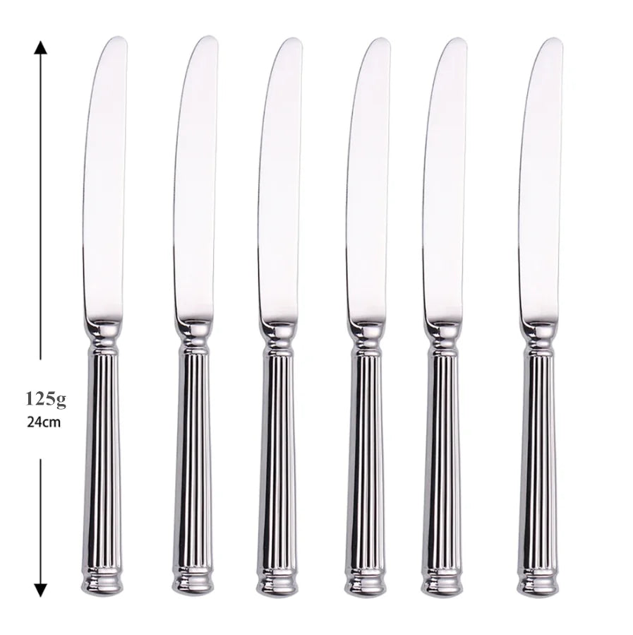 Luxury Roman Column 18/10 Stainless Steel Cutlery Set