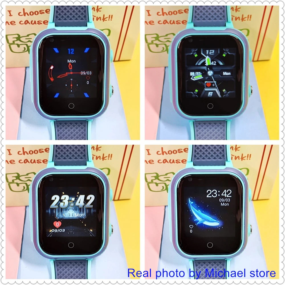 LT21 Kids 4G Smartwatch - GPS, Video Call, SOS, IP67 Waterproof