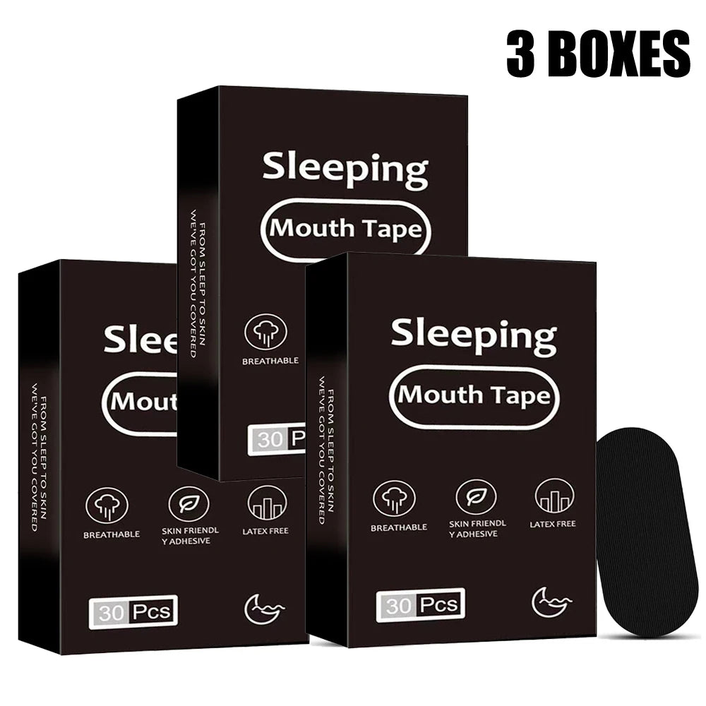 Sleeping Mouth Tape - Stop Snoring & Reduce Dryness (30/300 Pcs)