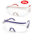 Safety Goggles Over Glasses - Anti-Fog ANSI Z87 CE Eye Protection