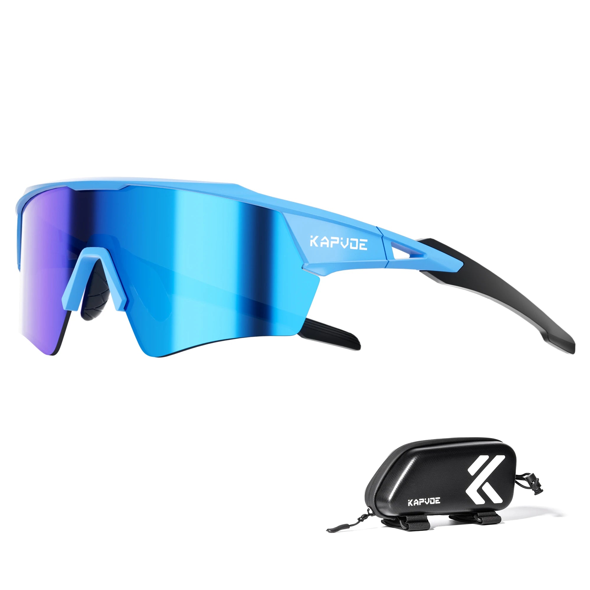 Kapvoe Photochromic Cycling Sunglasses UV400 MTB Road Bike Goggles Men Women
