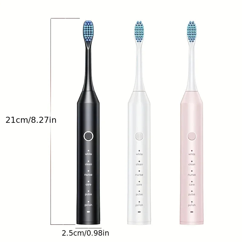 Vabena Sonic Electric Toothbrush - 6 Modes, Smart Timer