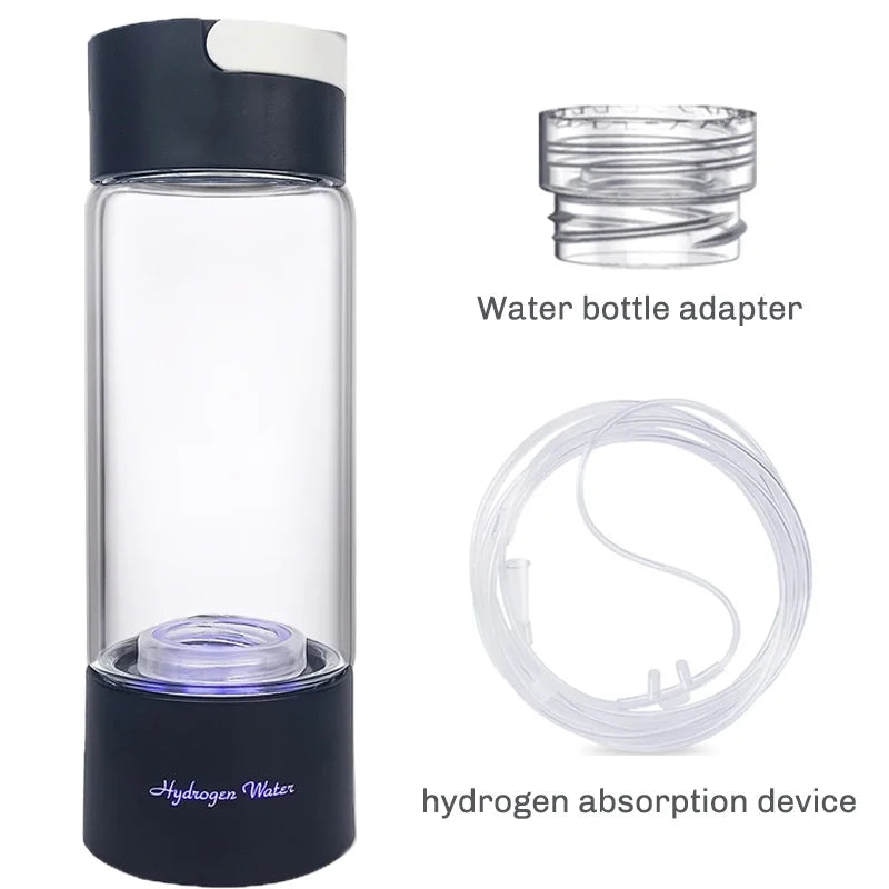 Portable Hydrogen Water Generator Bottle - Titanium Filter