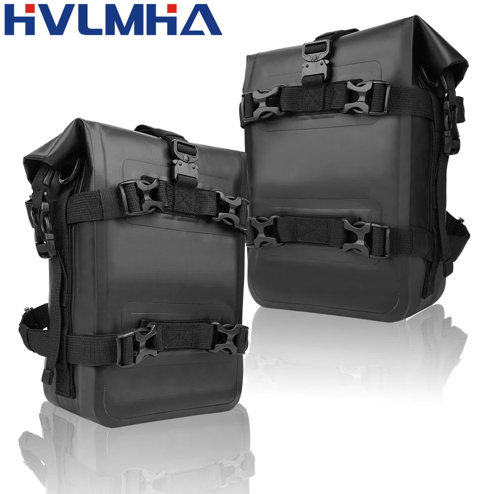 Motorcycle Frame Crash Bar Bag for BMW R1250GS R1200GS ADV Honda NC750X CB500X - Waterproof Tool Storage