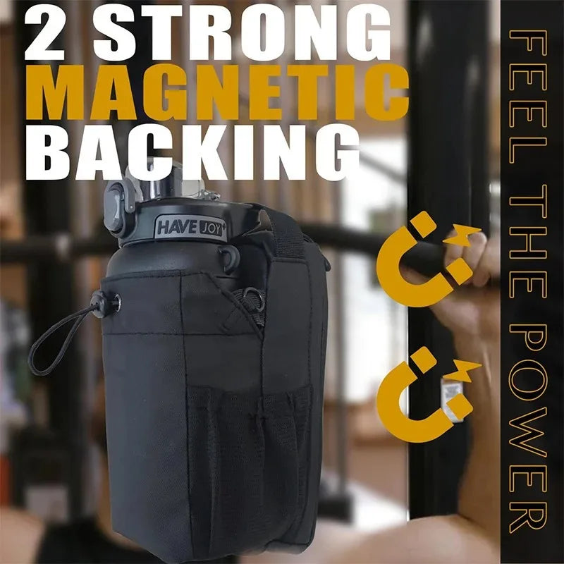 Magnetic Gym Bag & Accessory Organizer - Large Capacity Carrier