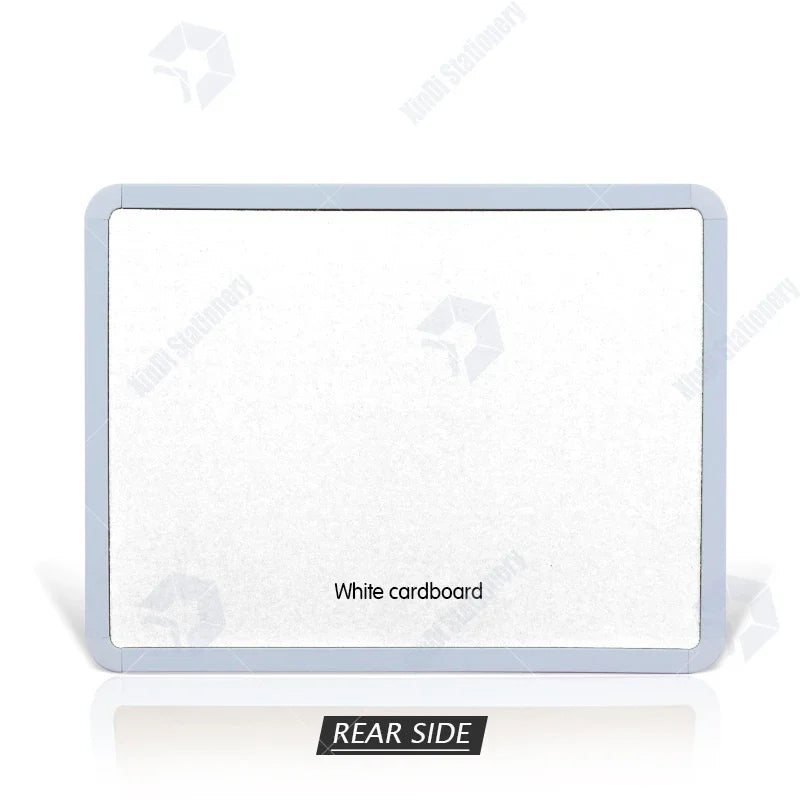 4-Style Magnetic Fridge Whiteboard Set - Notes, Reminders & Decor