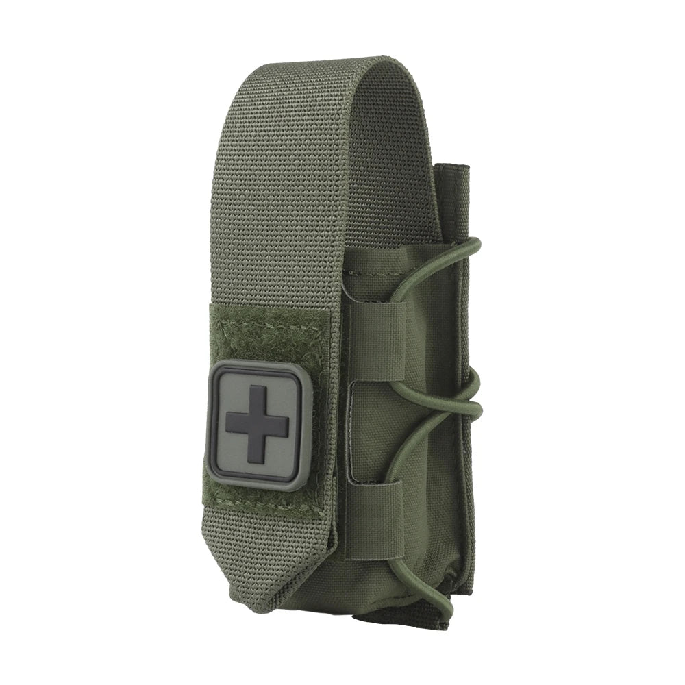 MOLLE Tourniquet Holder IFAK Pouch TQ Holster Tactical Medical Kit