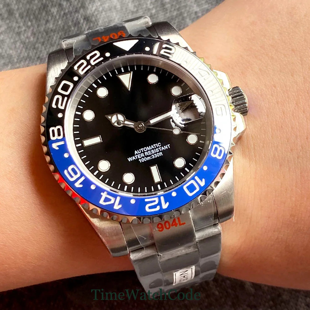 Luxury Men's NH35 Automatic Sapphire Dive Watch - 10ATM