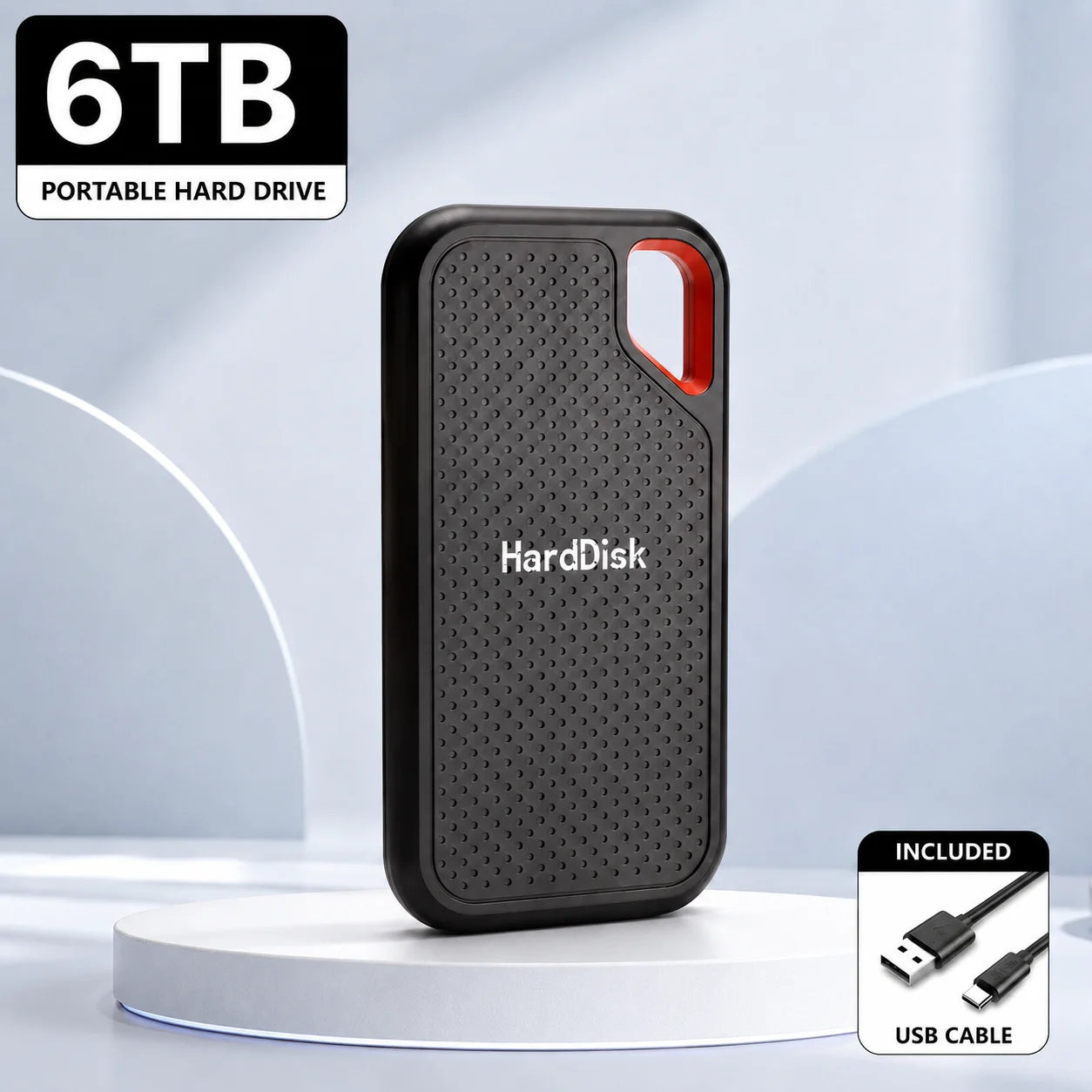 Vabena 1TB Portable SSD / 2TB External Hard Drive USB-C for Laptop/Mac
