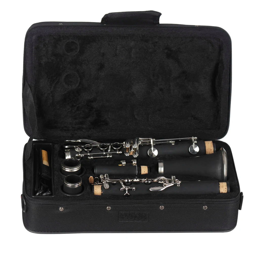 SLADE Bb Clarinet 17 Keys Bakelite Professional Woodwind Instrument