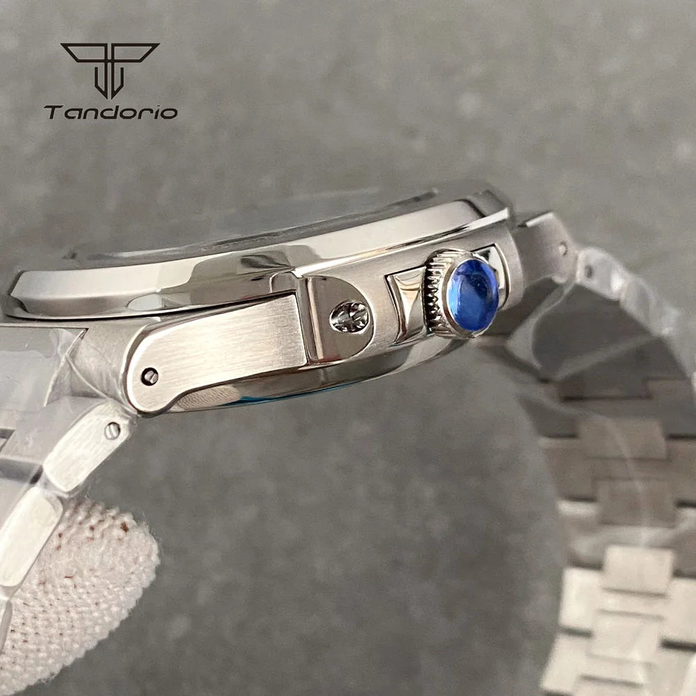 Tandorio Square Automatic Watch - Sapphire, Lume, NH35