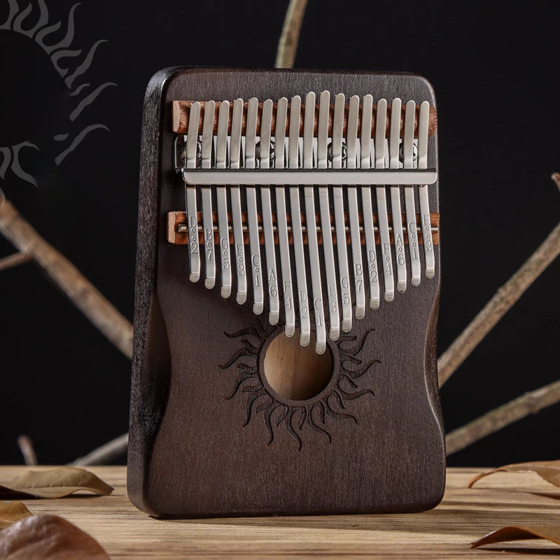 Hluru 17/21 Keys Kalimba Finger Piano - Musical Instrument for Beginners