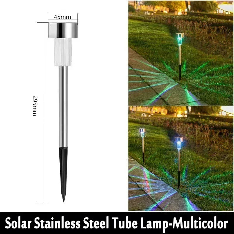 Vabena Solar Garden Lights Outdoor - Waterproof LED Landscape Pathway Lamps (10/20/30 Pcs)