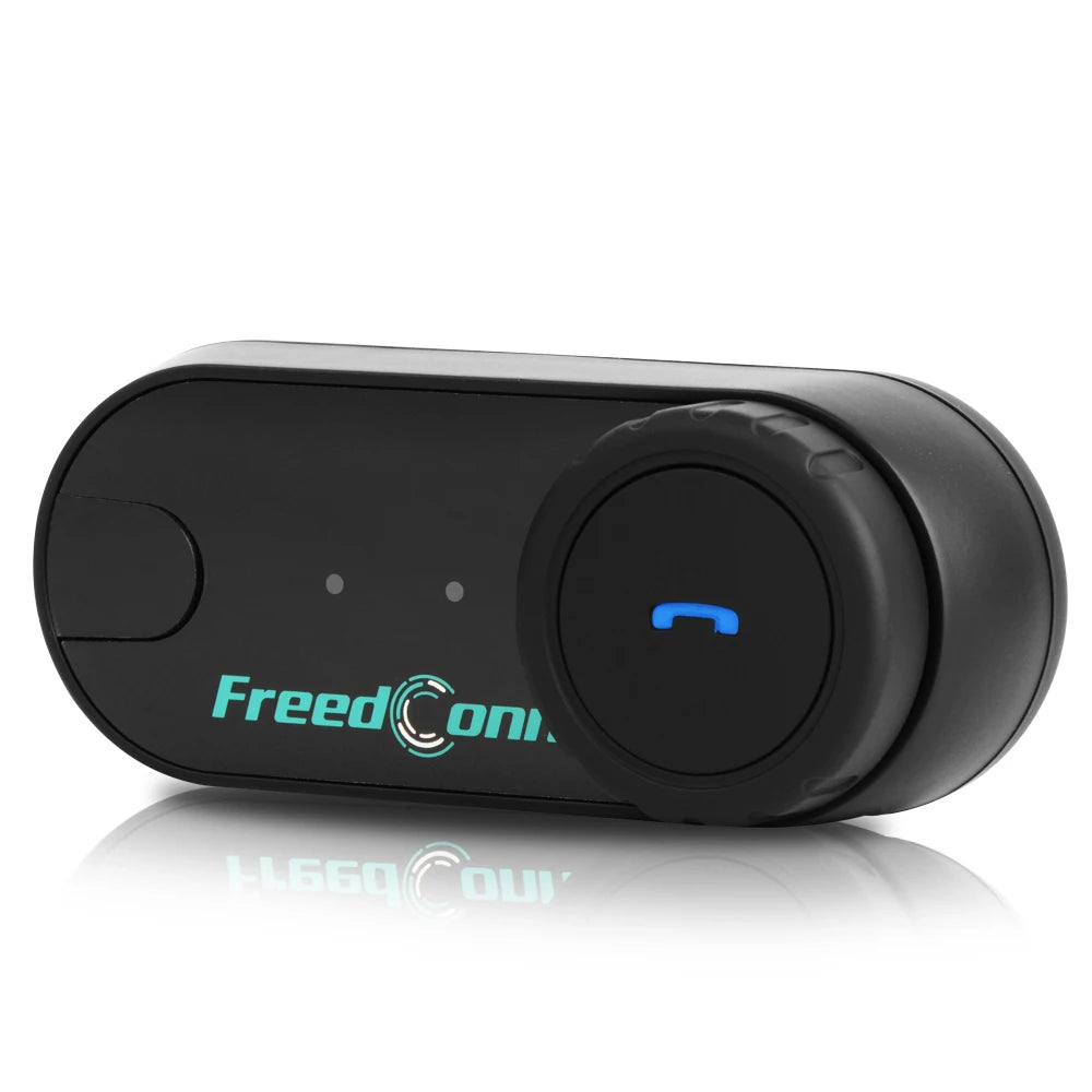 Freedconn T-Com VB Bluetooth Intercom | 6-Rider Motorcycle Headset & FM