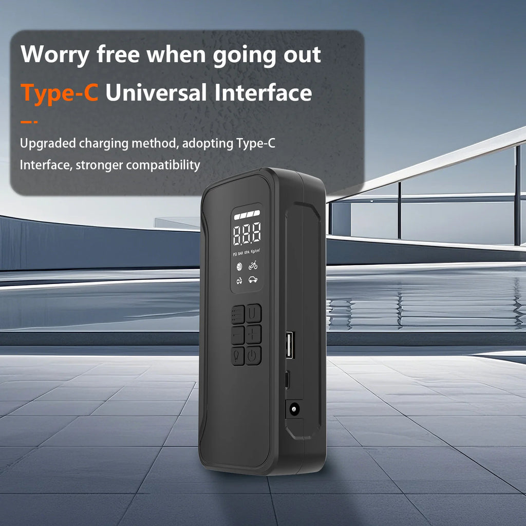 Portable Wireless 150psi Tire Inflator with Digital Display
