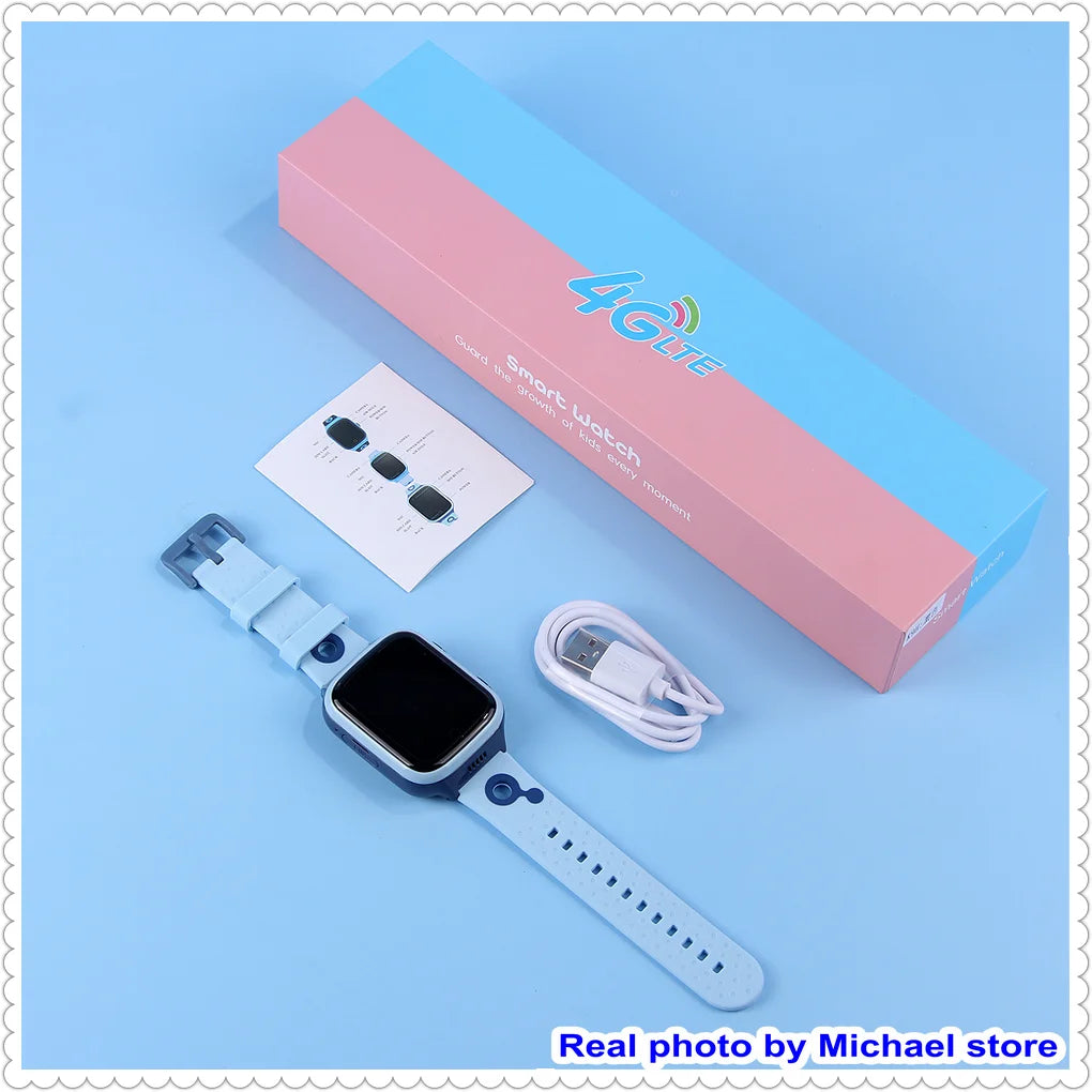 KGG 4G Kids Smartwatch: GPS Tracker, Video Call & SOS Phone