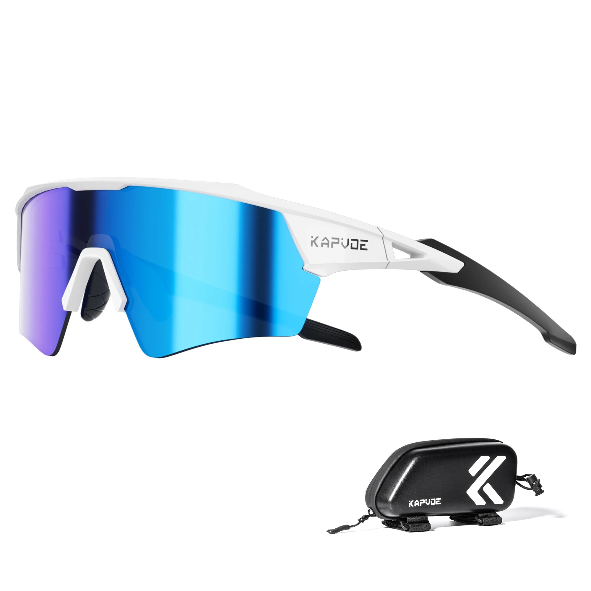 Kapvoe Photochromic Cycling Sunglasses UV400 MTB Road Bike Goggles Men Women