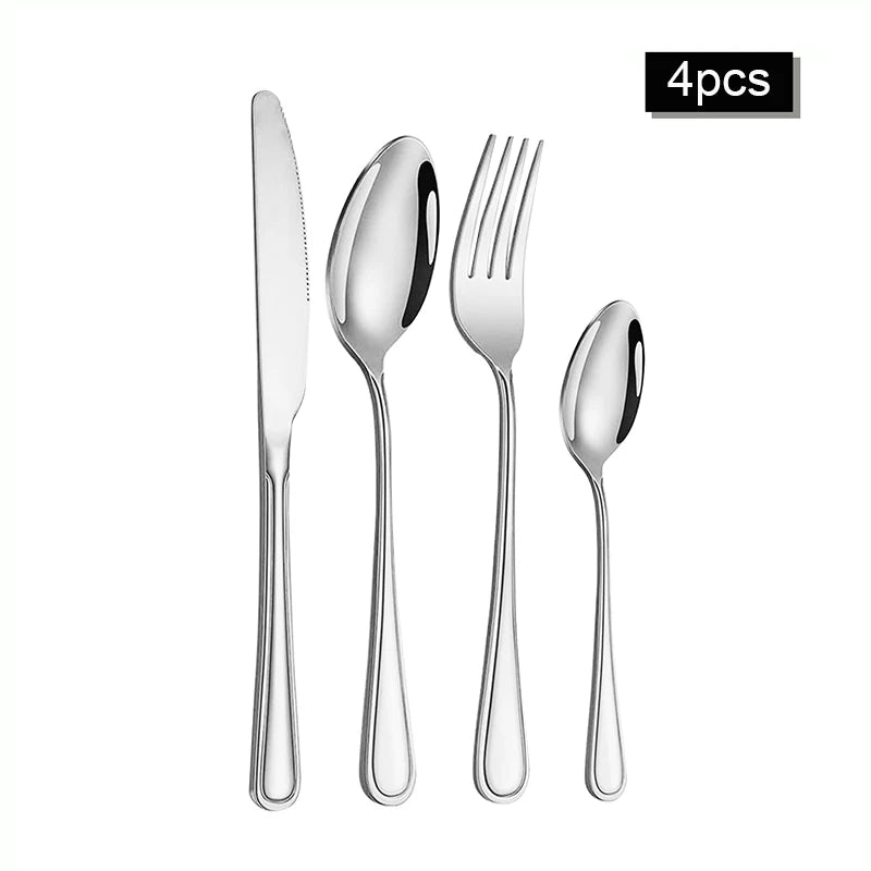Vabena Premium Stainless Steel Cutlery Set - Dining Collection