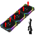 JUMPEAK CS120 ARGB 360mm Modular PWM Silent PC Cooling Fan Kit