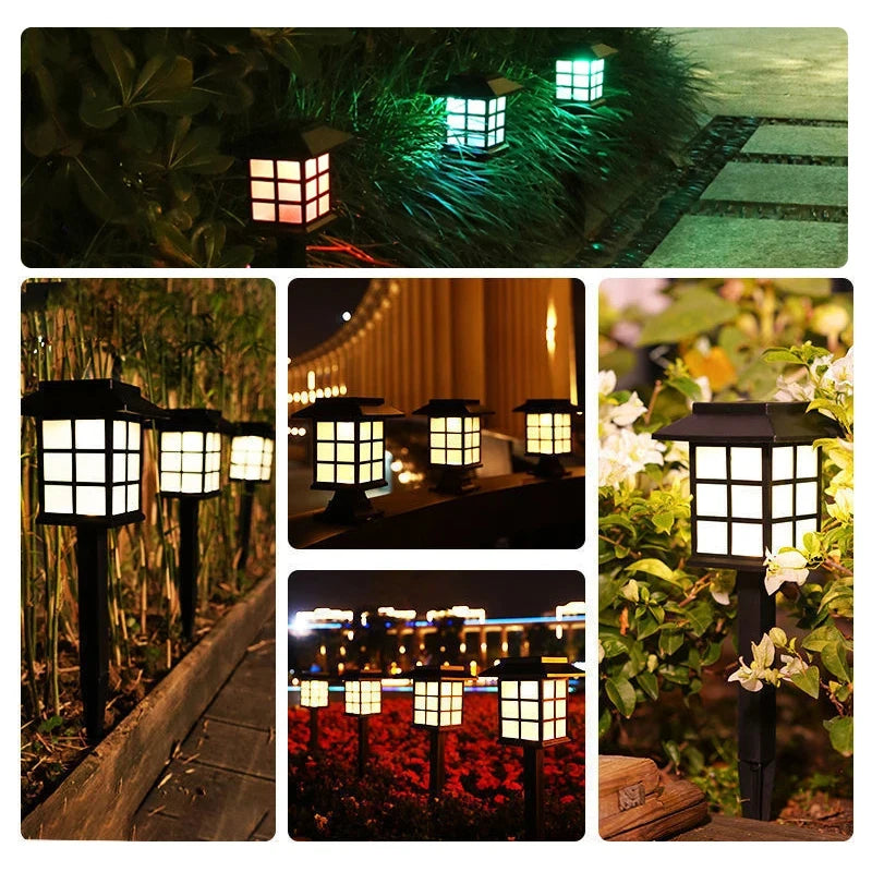 Solar Pathway Lights 8-Pack | Outdoor Waterproof Garden Decor