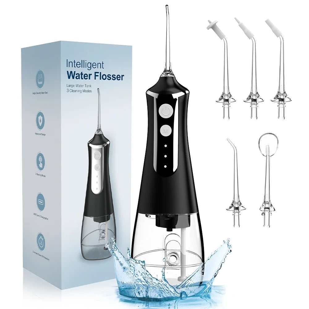 Vabena Oral Irrigator Water Flosser - Deep Clean Teeth Pick
