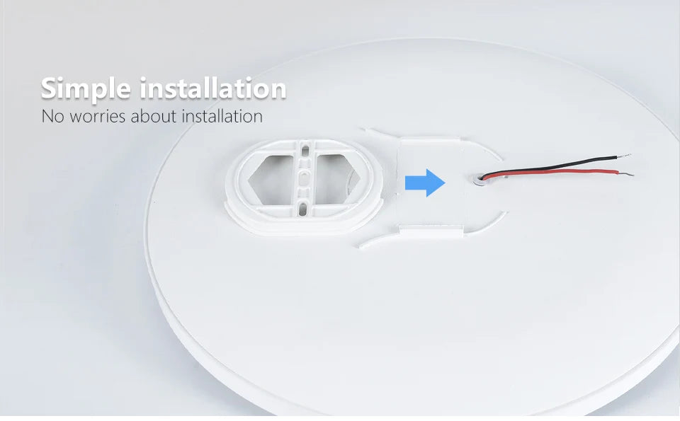 MARPOU Dimmable LED Ceiling Lamp - Modern Bedroom Lighting