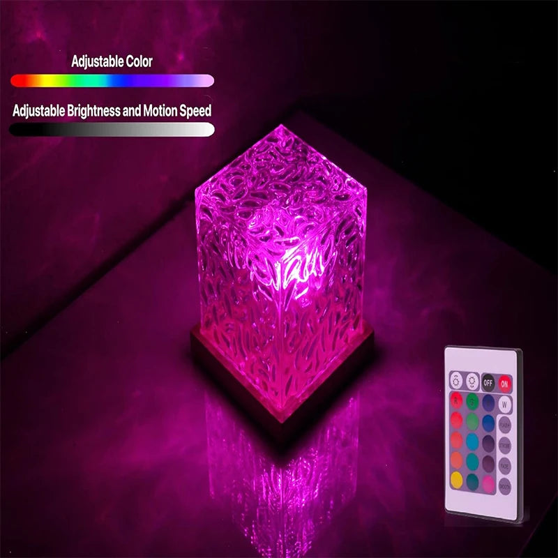 Ocean Wave Projector Light - 16 Colors Aurora Glow Lamp