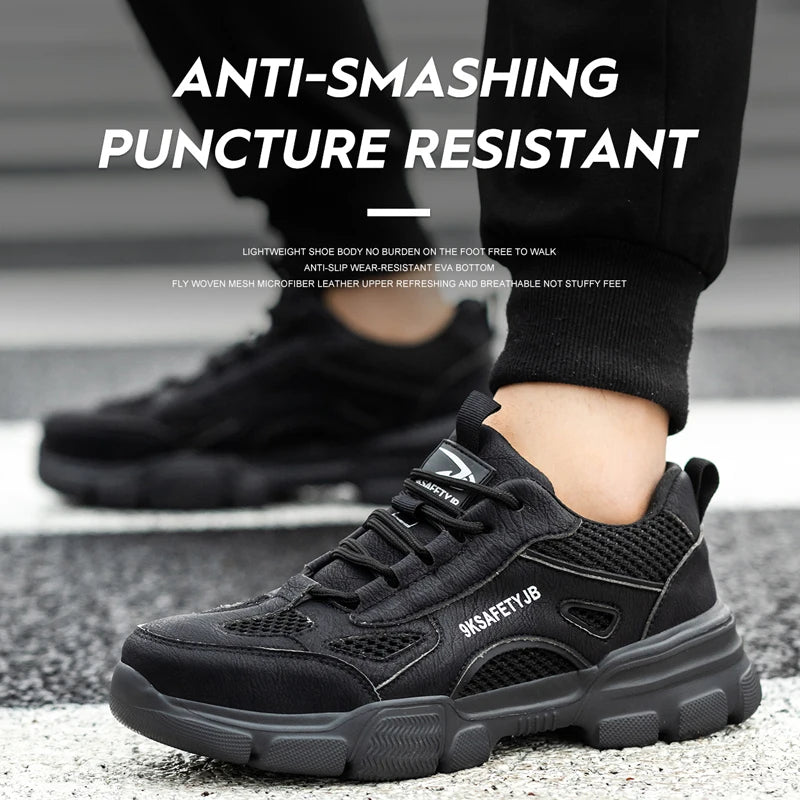 Kankeirr Unisex Sport-Style Safety Shoes - Comfort & Protection