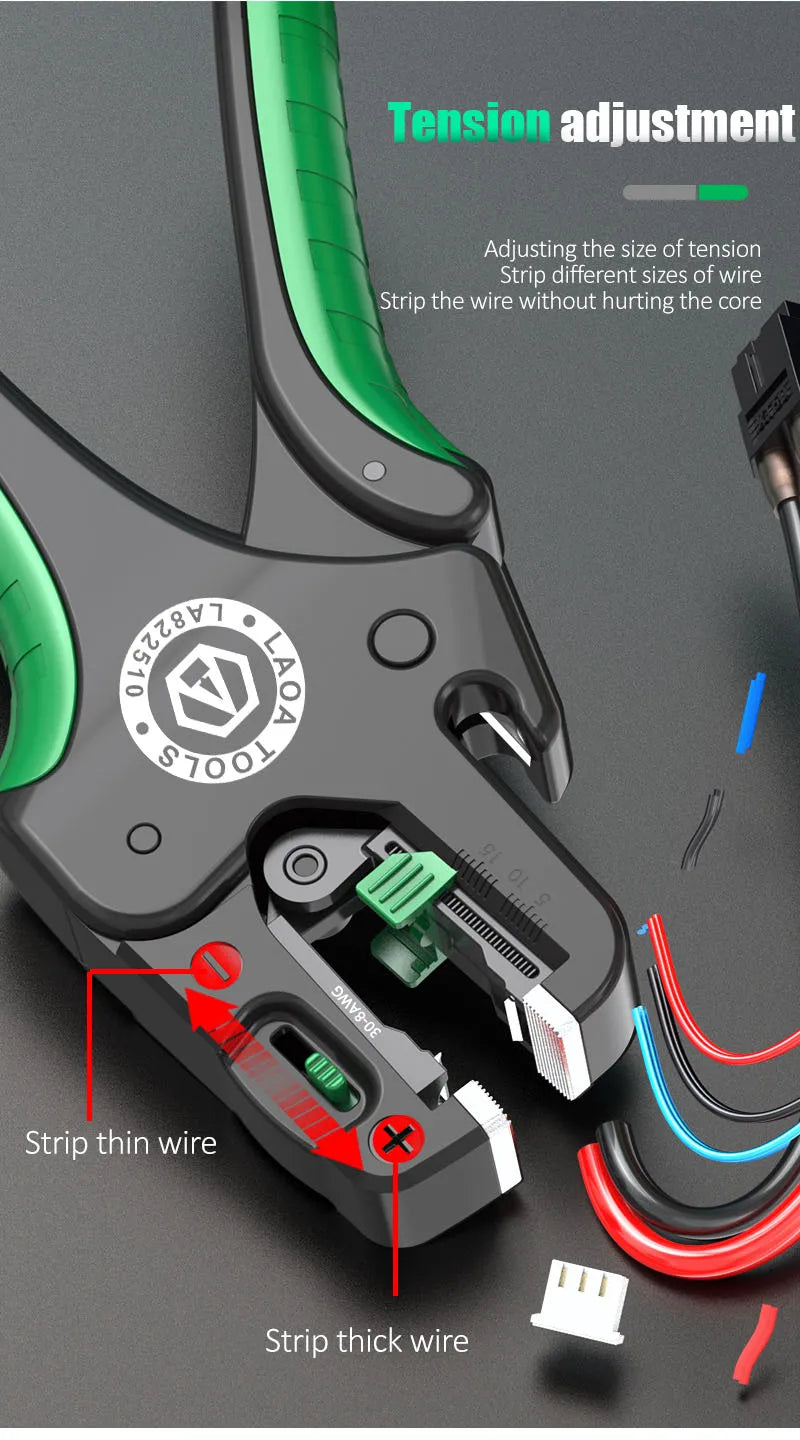 LAOA Automatic Wire Stripping Pliers - Multifunctional Electrician Tool