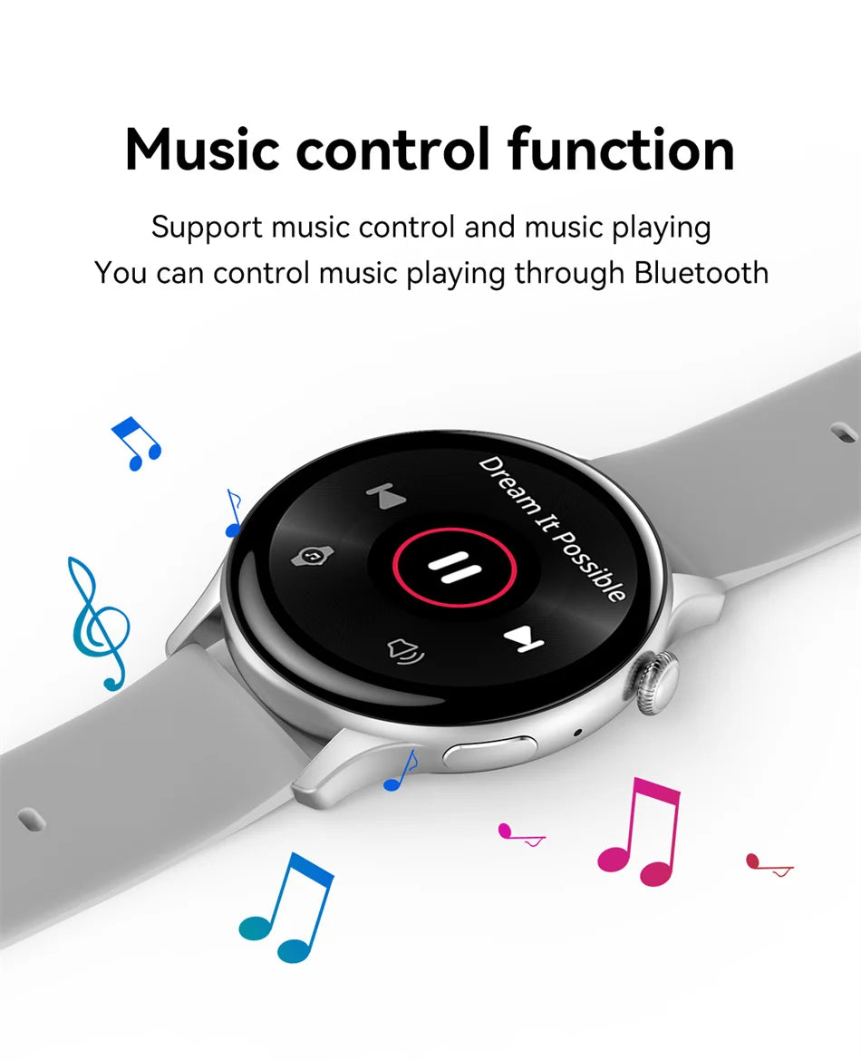 Women's Elegant AMOLED Smartwatch with GPS & Bluetooth Calling