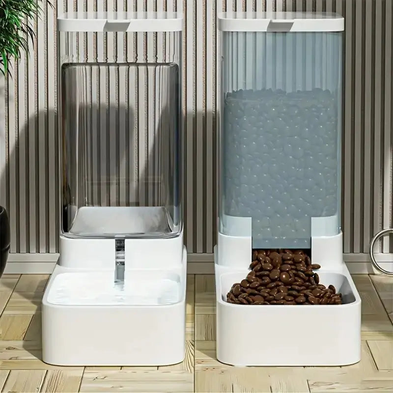 Vabena Automatic Dog Feeder & Water Dispenser - Gravity Supply