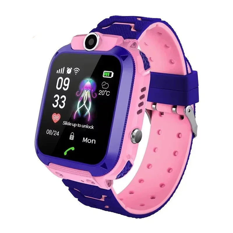Lenovo 2026 Kids 5G Smartwatch - GPS, SOS, Call, Camera, Waterproof