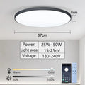 Modern Smart Dimmable LED Ceiling Light with App & Remote Control