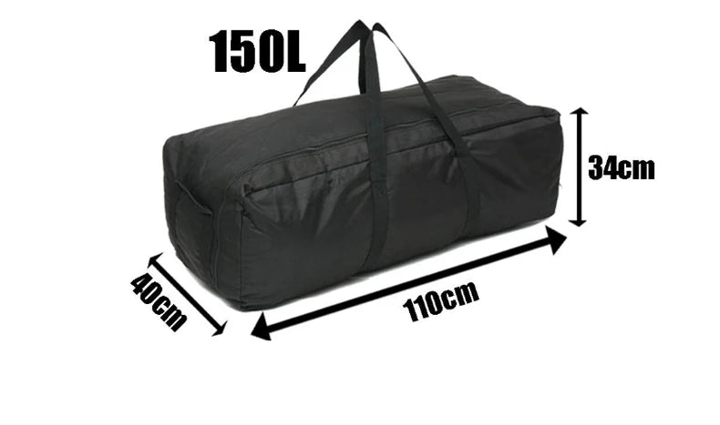 Vabena 1680D Waterproof Heavy-Duty Travel Duffle Bag - Large Storage