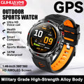 Vabena 2025 GPS Map Smartwatch | Navigation & Fitness for Men & Women
